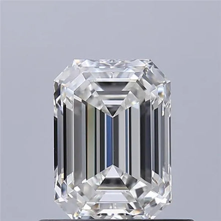 0.71ct Emerald Natural Diamond (Colour F, Clarity VS1, GIA Certified)