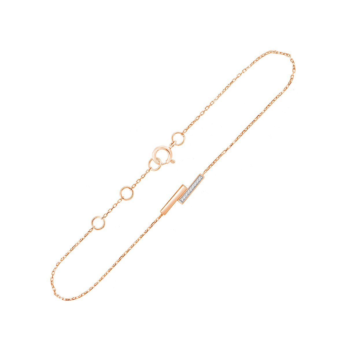 Toi & Moi Diamant 0,02ct I