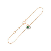 Émeraude & Diamants 0,02ct XV