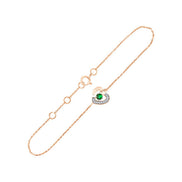 Émeraude & Diamants 0,02ct XV