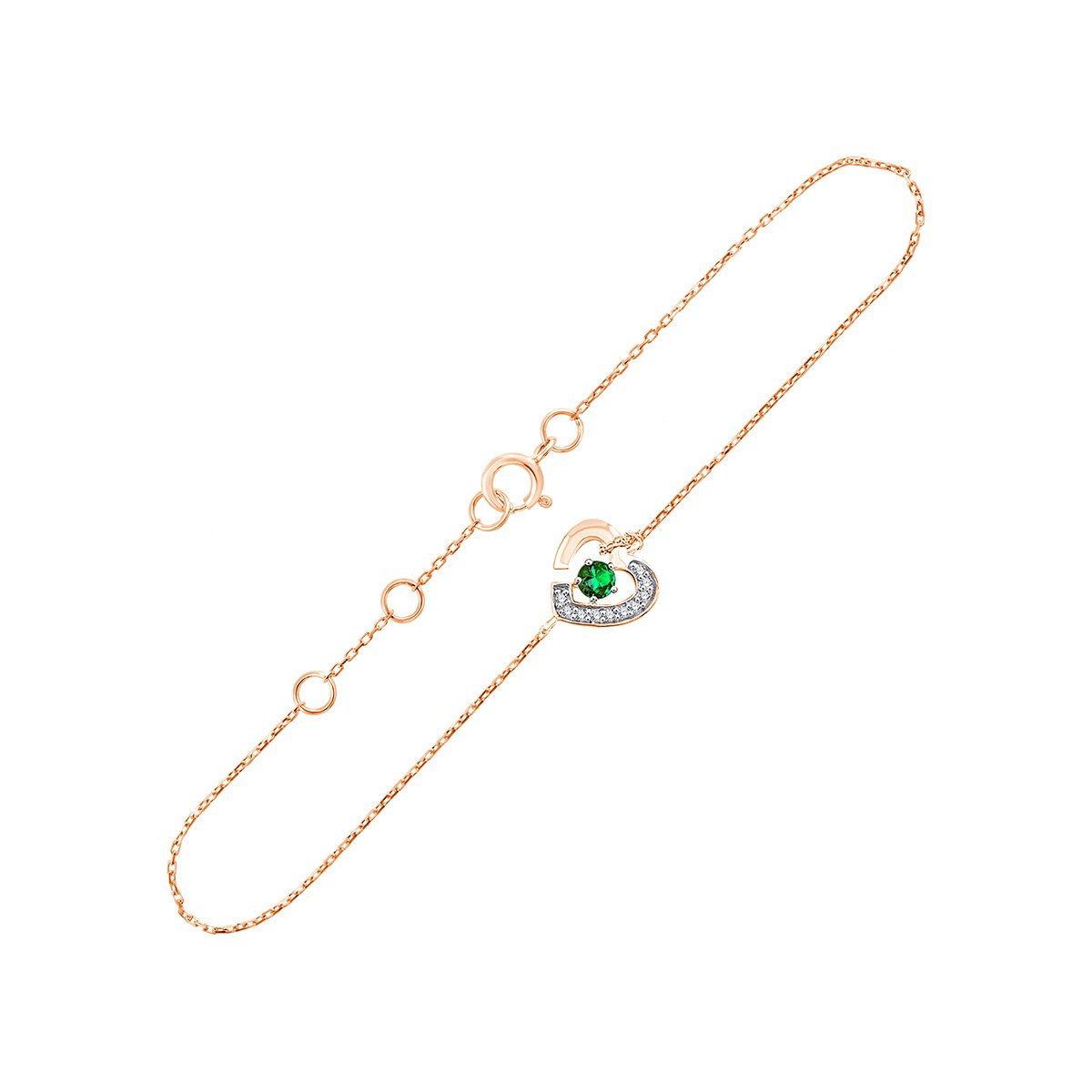 Émeraude & Diamants 0,02ct XV