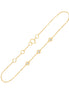 Bracelet 3 Diamants 0,06ct — Modèle B Or Jaune
