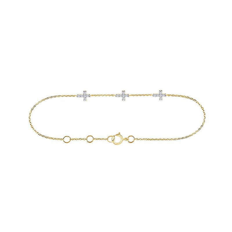 Bracelet Diamant 0,08ct X