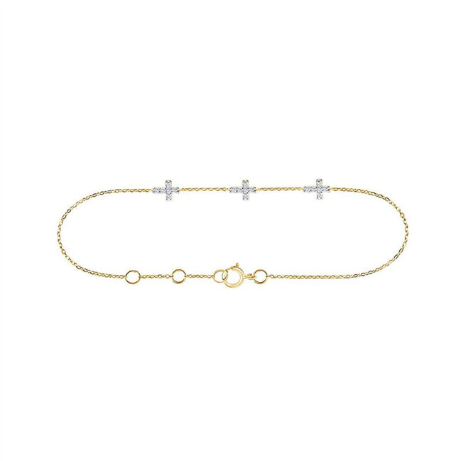 Bracelet Diamant 0,08ct X