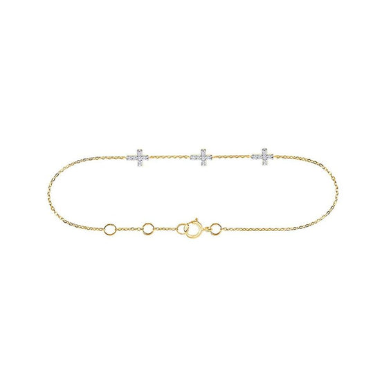 Bracelet Diamant 0,08ct X