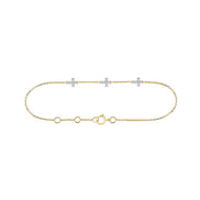 Bracelet Diamant 0,08ct X