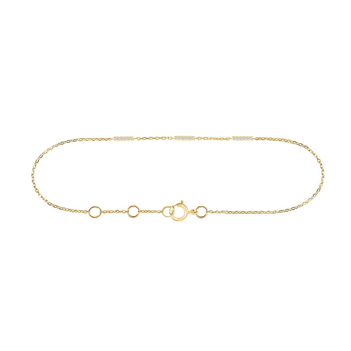 Bracelet Diamant 0,03ct XII