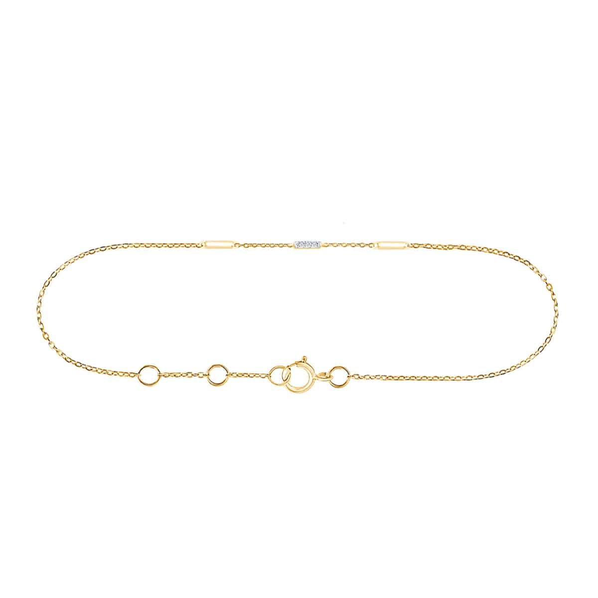 Bracelet Diamant 0,005ct XIV