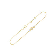 Toi & Moi Diamant 0,13ct