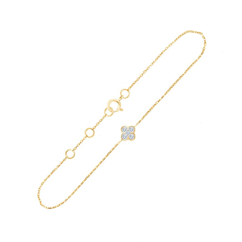Bracelet Lilly Rose Diamant 0,15ct III