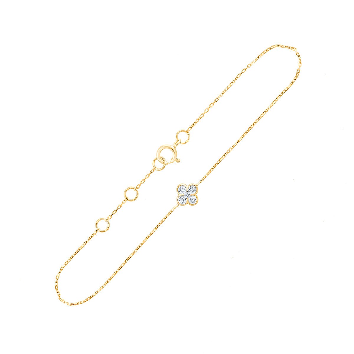 Bracelet Lilly Rose Diamant 0,15ct III
