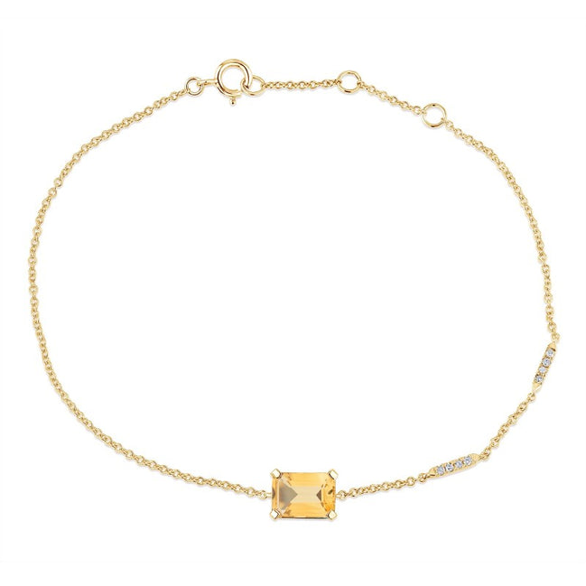 BRACELET LOU N°1 CITRINE