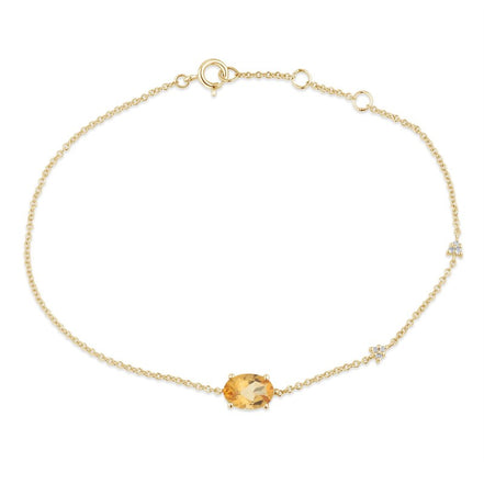 BRACELET LOU N°2 CITRINE