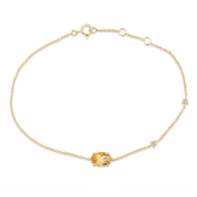 BRACELET LOU N°2 CITRINE