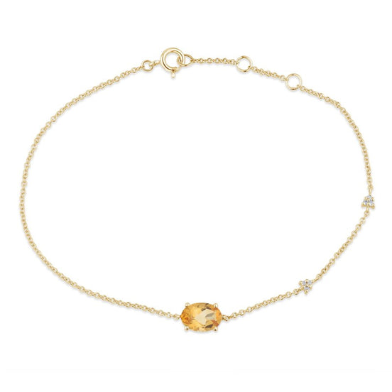 BRACELET LOU N°2 CITRINE