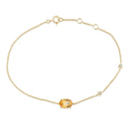 BRACELET LOU N°2 CITRINE