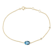 Lou Toi & Moi Ovale Topaze London Blue 1,15ct II