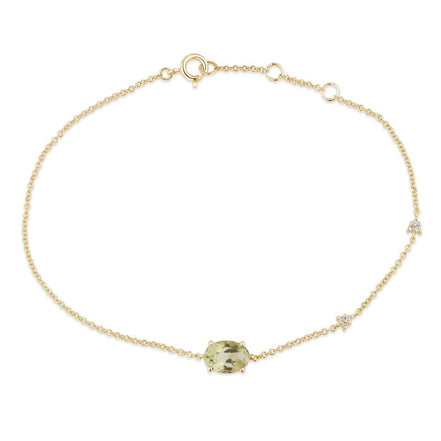 BRACELET LOU N°2 QUARTZ CITRON