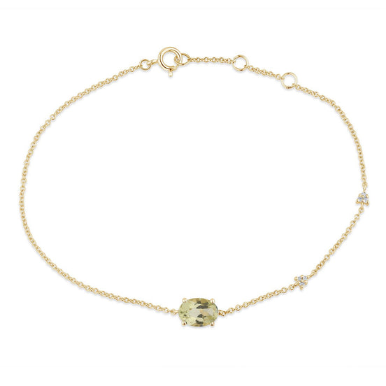 BRACELET LOU N°2 QUARTZ CITRON