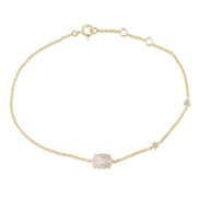 BRACELET LOU N°2 QUARTZ ROSE