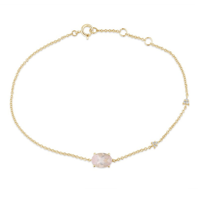 BRACELET LOU N°2 QUARTZ ROSE
