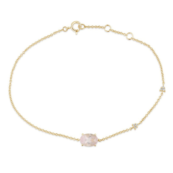 BRACELET LOU N°2 QUARTZ ROSE
