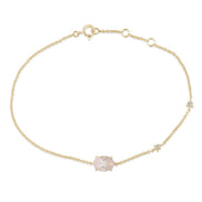BRACELET LOU N°2 QUARTZ ROSE
