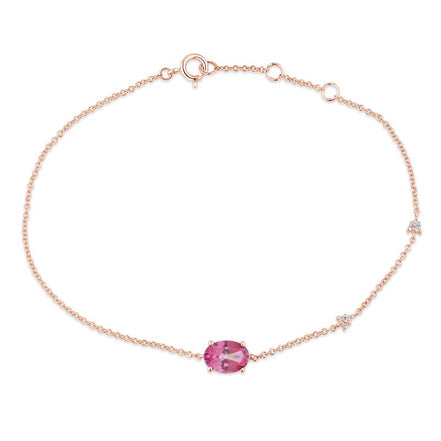Lou Toi & Moi Ovale Tourmaline Rose 1,15ct II