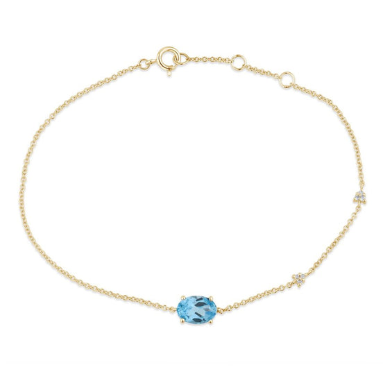 Lou Ovale Topaze Sky Blue 1,15ct
