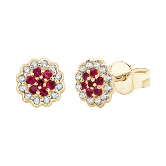 Serti Clos Rubis & Diamants 0,17ct
