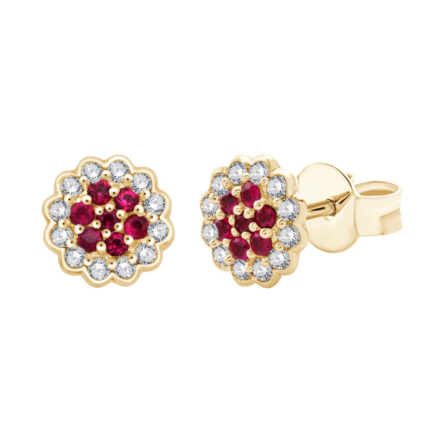 Serti Clos Rubis & Diamants 0,17ct