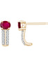 Serti Clos Rubis & Diamants 0,05ct II