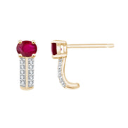 Serti Clos Rubis & Diamants 0,05ct II