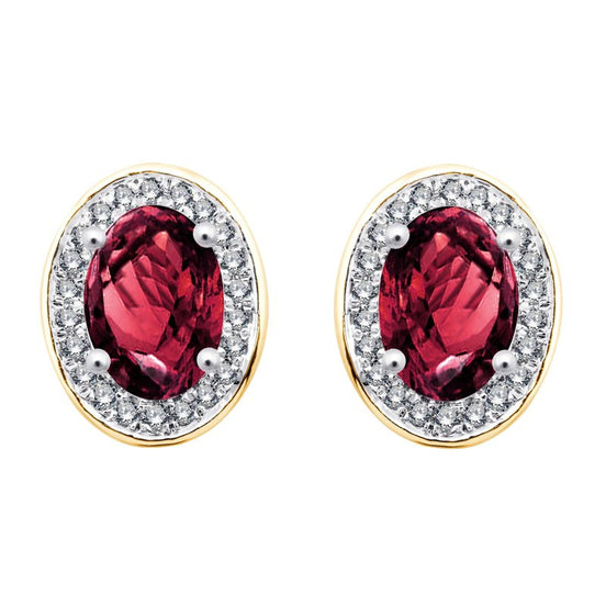 Serti Clos Rhodolite 0,81ct