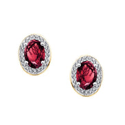 Serti Clos Rhodolite 0,81ct