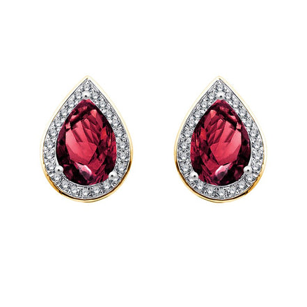 Toi & Moi Rhodolite 0,85ct