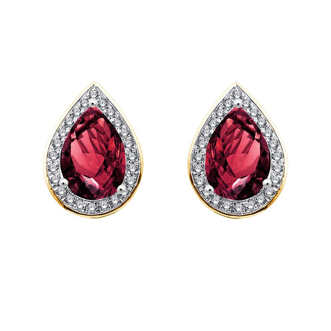Toi & Moi Rhodolite 0,85ct
