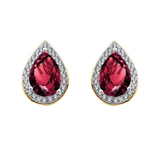 Toi & Moi Rhodolite 0,85ct