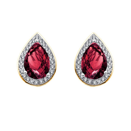 Toi & Moi Rhodolite 0,85ct