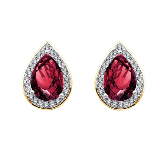 Toi & Moi Rhodolite 0,85ct