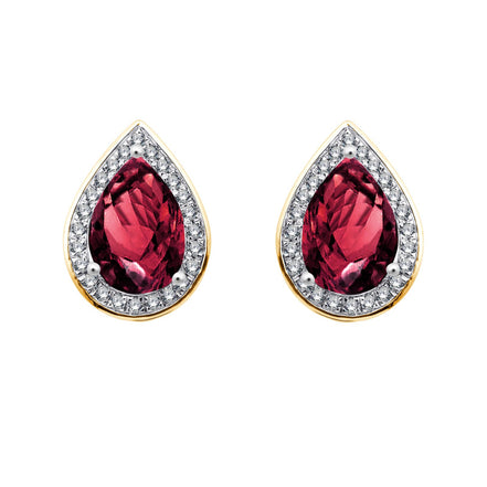 Toi & Moi Rhodolite 0,85ct