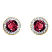 Serti Clos Rhodolite 1,18ct