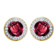 Serti Clos Rhodolite 1,18ct