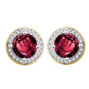 Serti Clos Rhodolite 1,18ct