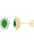 Serti Clos Émeraude & Diamants 0,24ct
