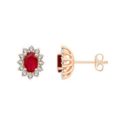 Toi & Moi Rubis & Diamants 0,36ct
