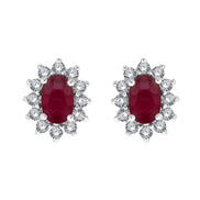 Toi & Moi Rubis & Diamants 0,36ct