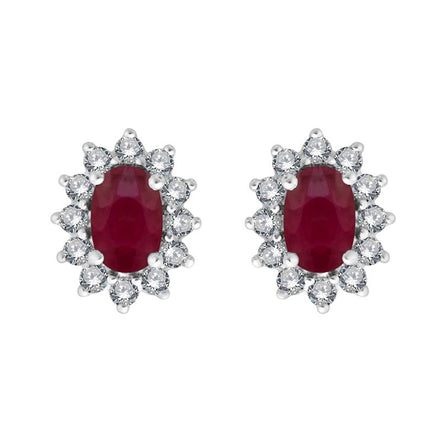 Toi & Moi Rubis & Diamants 0,36ct