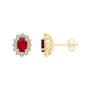 Toi & Moi Rubis & Diamants 0,36ct