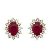 Serti Clos Rubis & Diamants 0,46ct